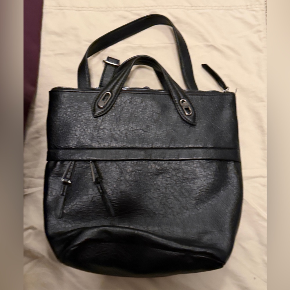 Black Purse/Tote Bag/Backpack